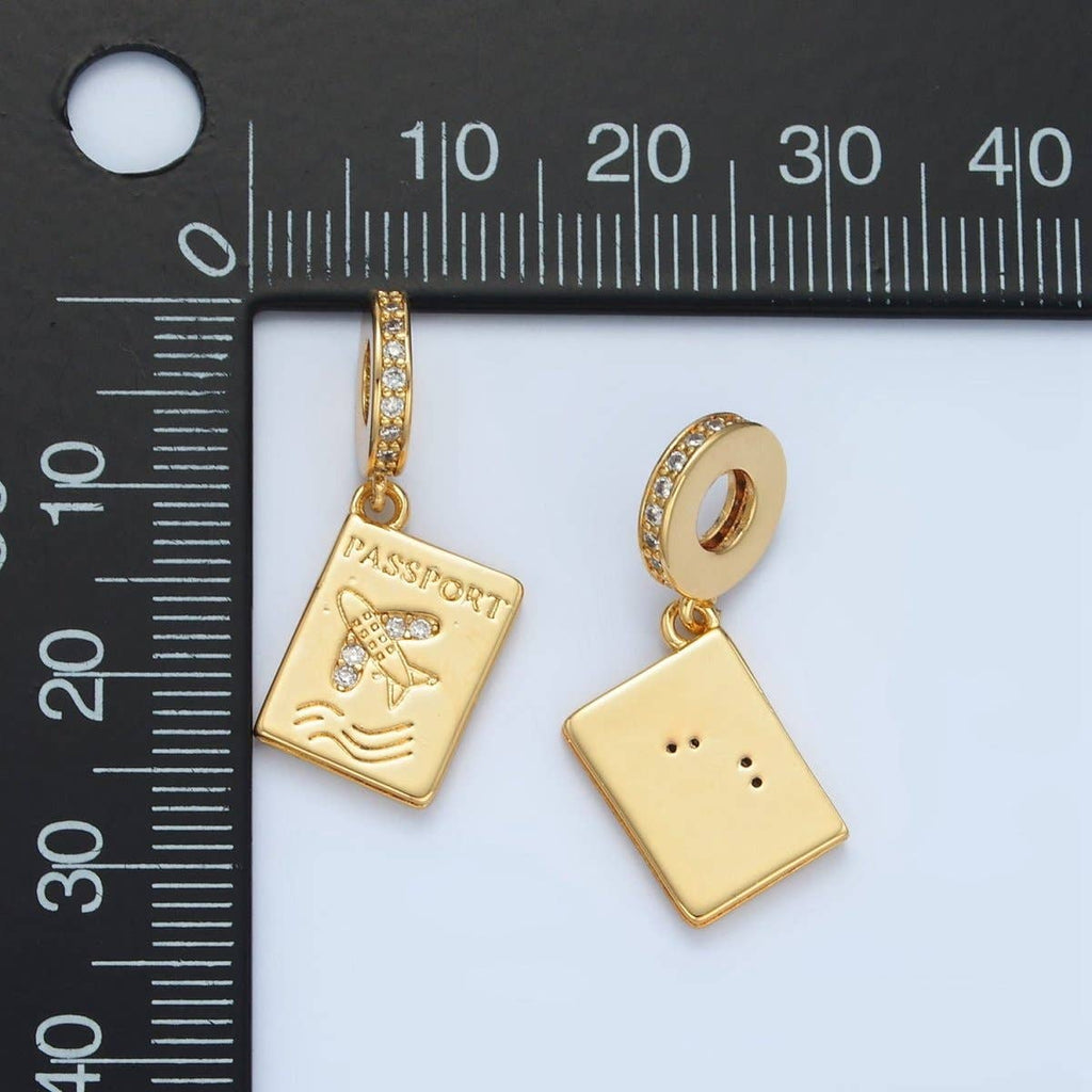 Travel Passport Charm