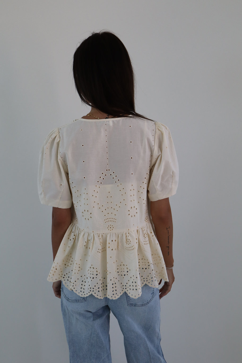 Eyelet Blouse