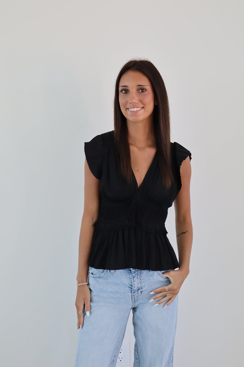 Peplum Blouse