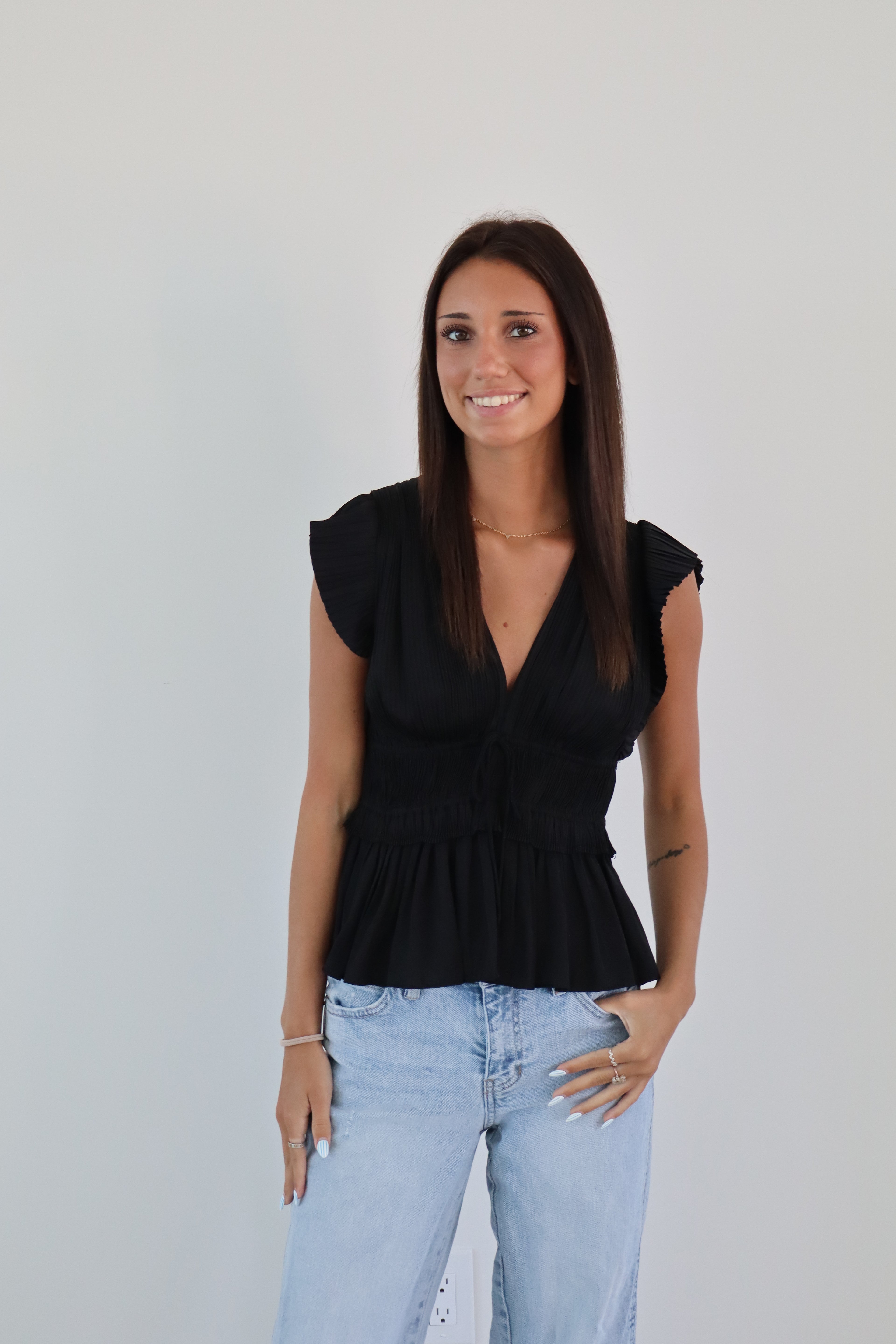 Peplum Blouse